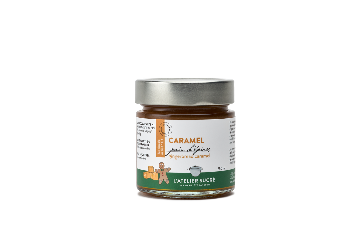 Tartinade Caramel Pain d'Épice