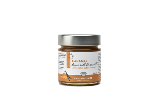 Tartinade Caramel Salé et Vanille Fraîche