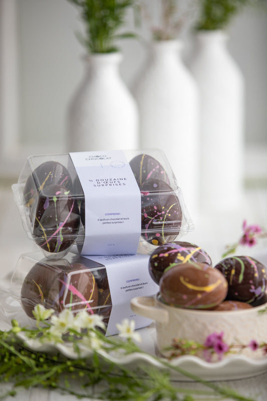 Chocolat - Demi-douzaine de cocos