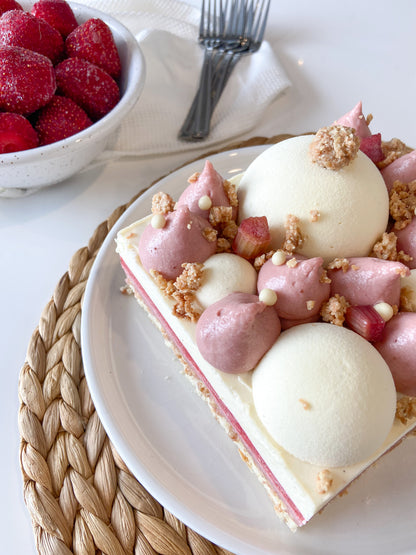 Fraise, vanille et rhubarbe - Signature