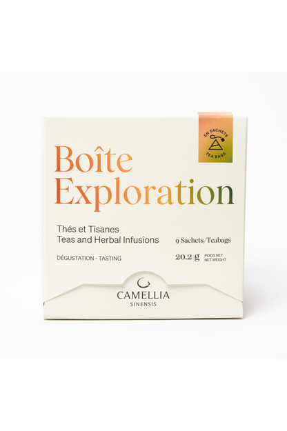 Thé - Boîte d'exploration - Camellia