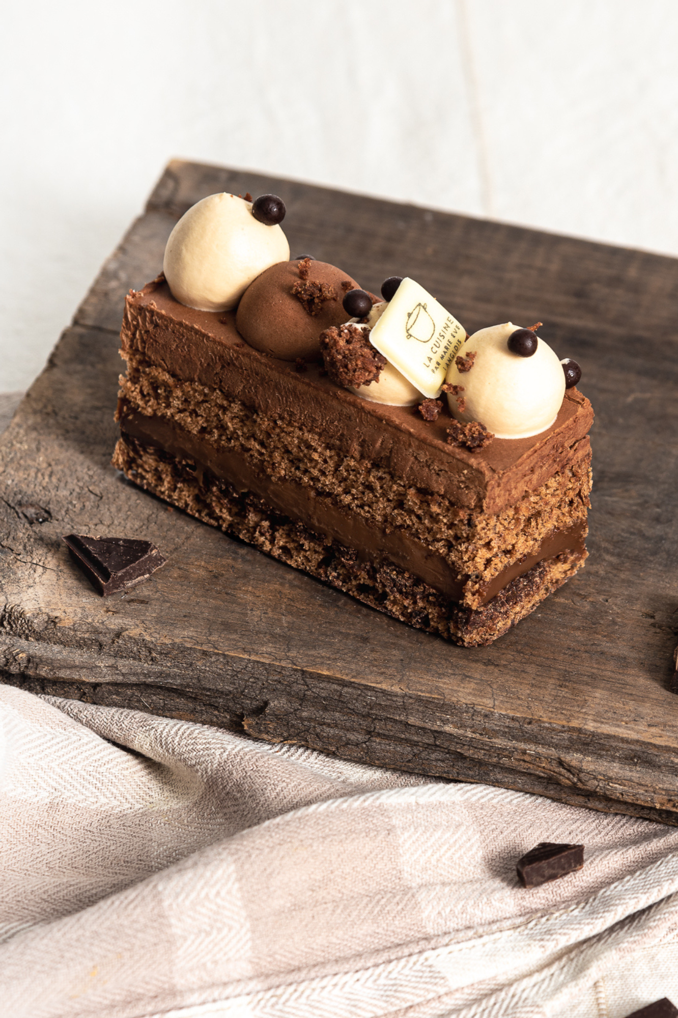 Chocolat et caramel salé - Portion individuelle